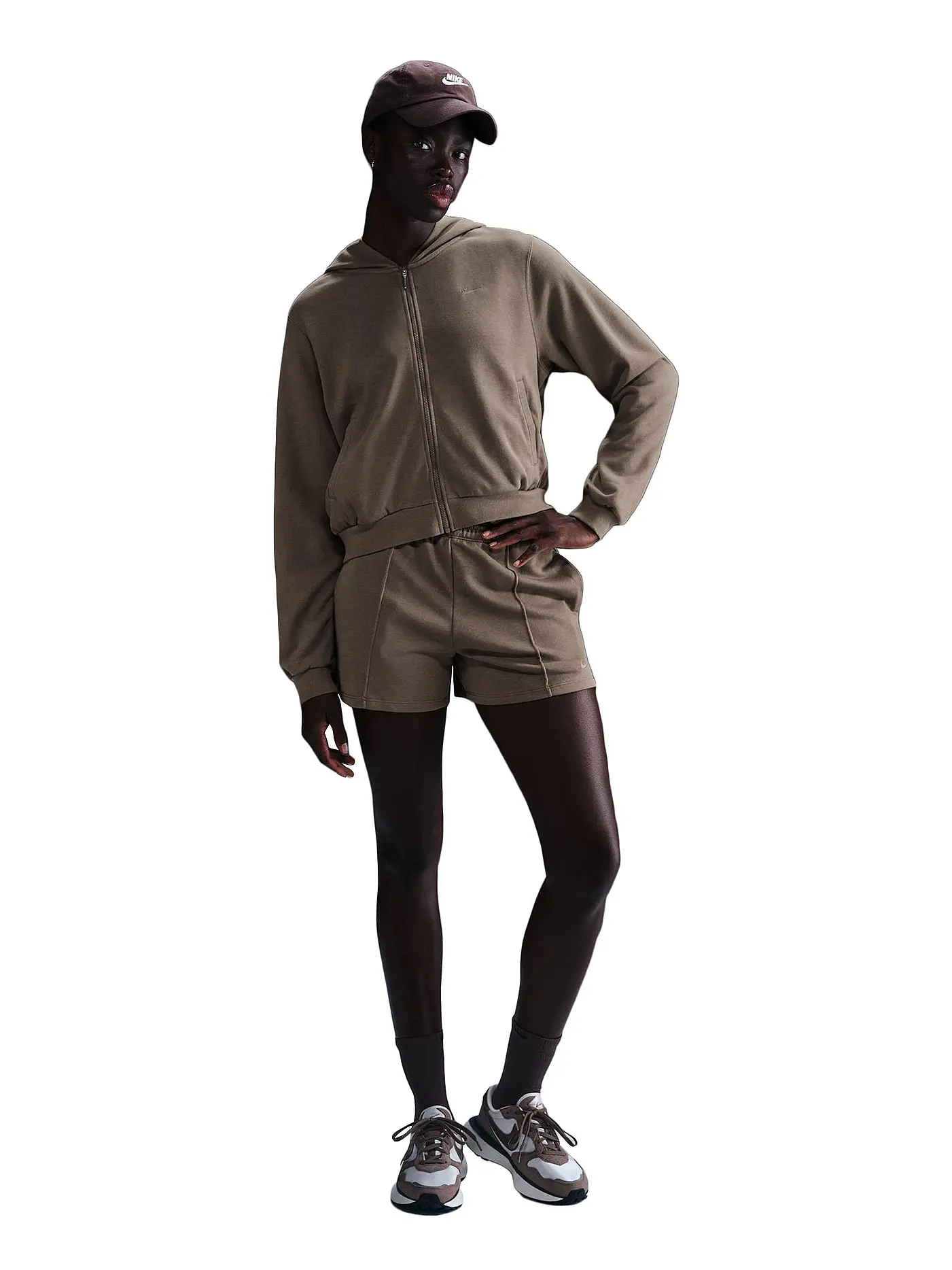 NIKE | Damen Kapuzenjacke Sportswear Chill Terry | 